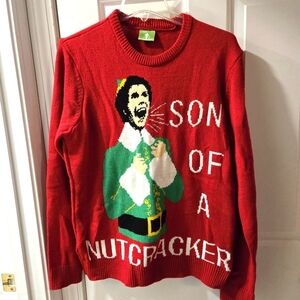 Ripple Junction elf Son of a Nutcracker Christmas holiday winter sweater